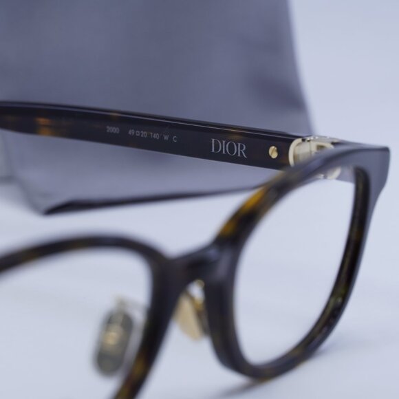 Final Price! Dior 30MONTAIGNEMINIO RJ 2000 Dark Havana Eyeglasses 49mm - Picture 9 of 13
